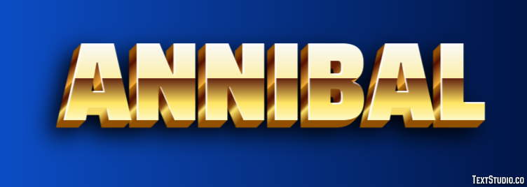 Annibal Text effect