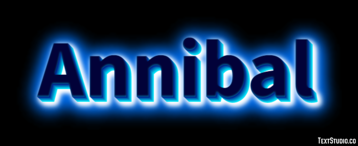 Annibal Text Effect