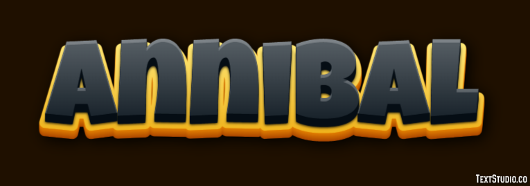 Annibal Text effect