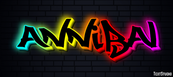 Annibal Text effect