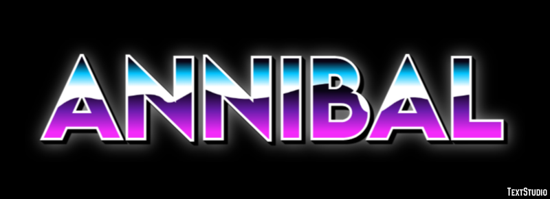 Annibal Text effect