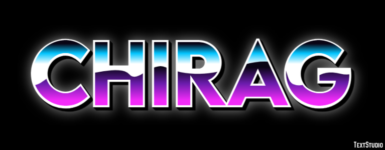 Chirag Text Effect