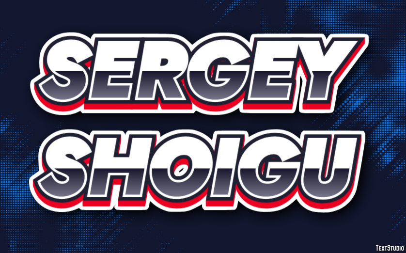 Sergey Shoigu Efeito do texto