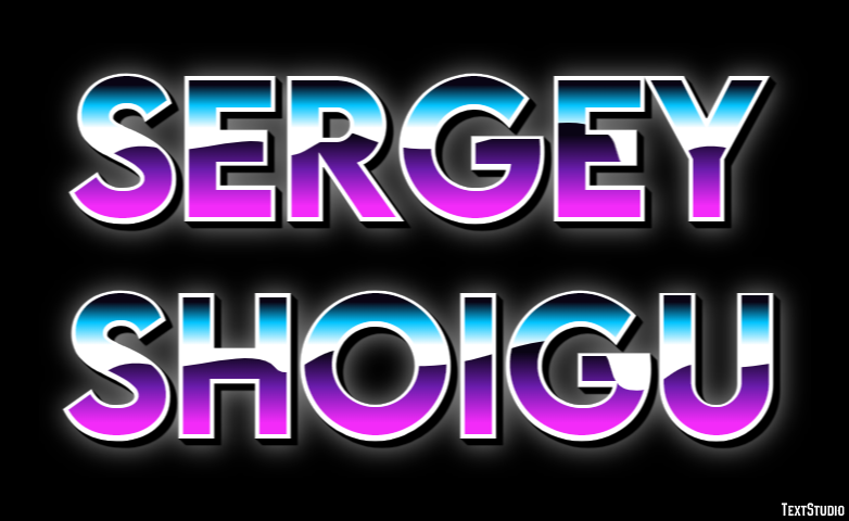 Sergey Shoigu Efeito do texto