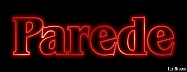 Parede Efeito do texto