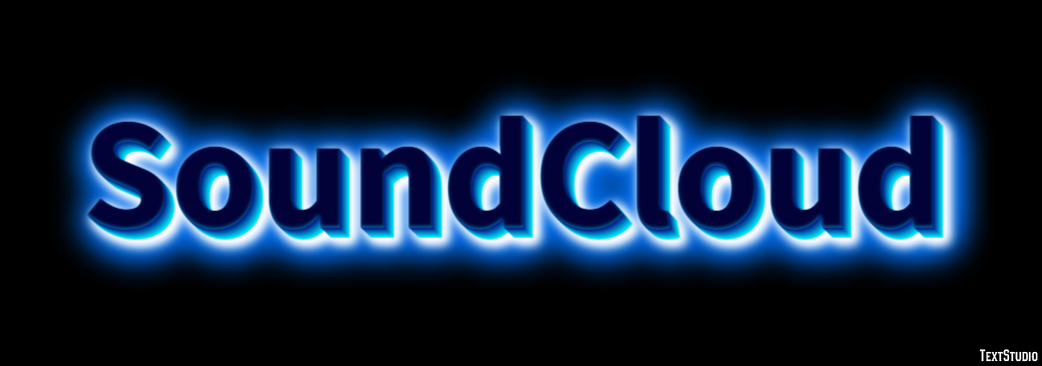 SoundCloud Efecto de Texto