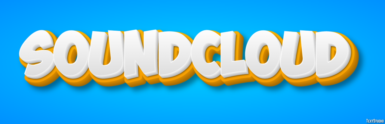 SoundCloud Texteffekt