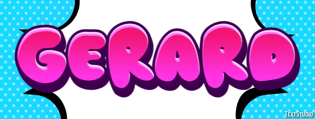 Gerard Efeito de texto