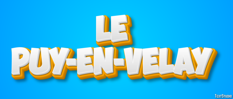 Le Puy-en-Velay Effetto testo
