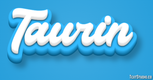 Taurin Text effect