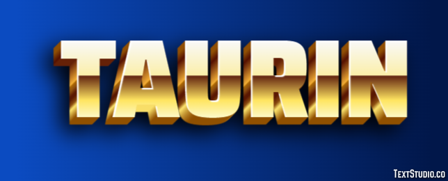 Taurin Effetto testo