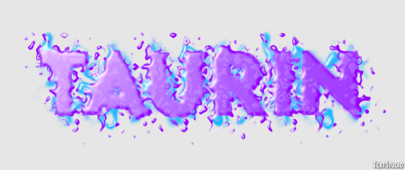 Taurin Text effect