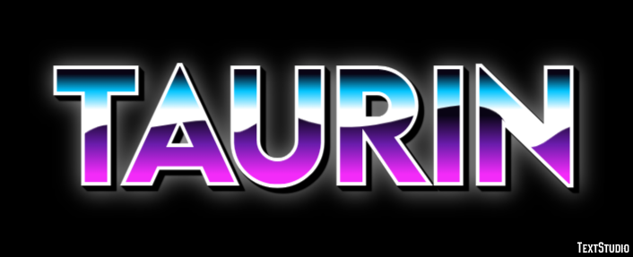 Taurin Text effect