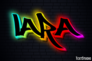 Lara Texteffekt