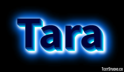 Tara Efecto de Texto