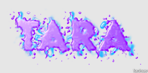 Tara Efecto de Texto