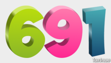 691 Effetto testo