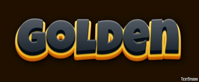 Golden Text Effect