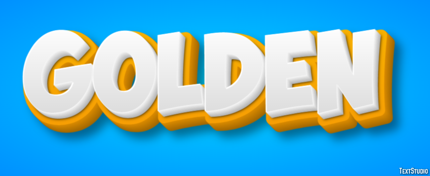 Golden Text Effect