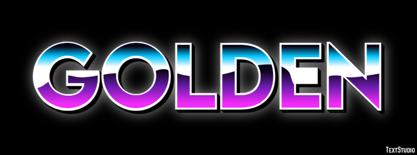 Golden Effet de Texte