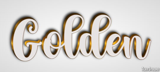 Golden Text Effect