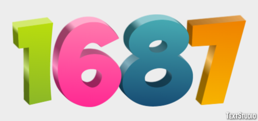 1687 Effet de Texte