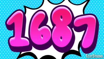 1687 テキスト効果