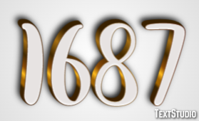 1687 テキスト効果