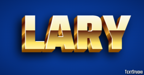 Lary Text Effect