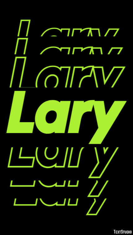 Lary Text Effect