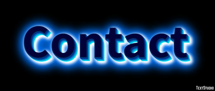 Contact Text Effect