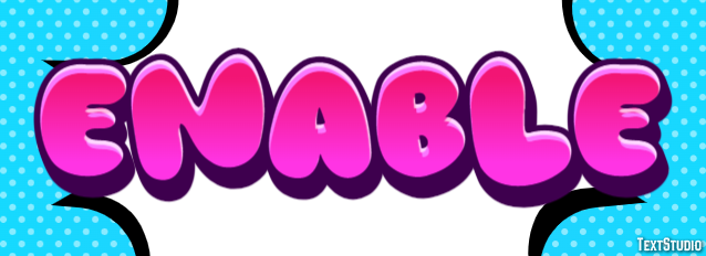 Enable Text Effect