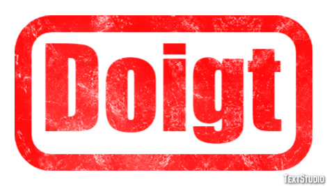 Doigt Efekt tekstowy