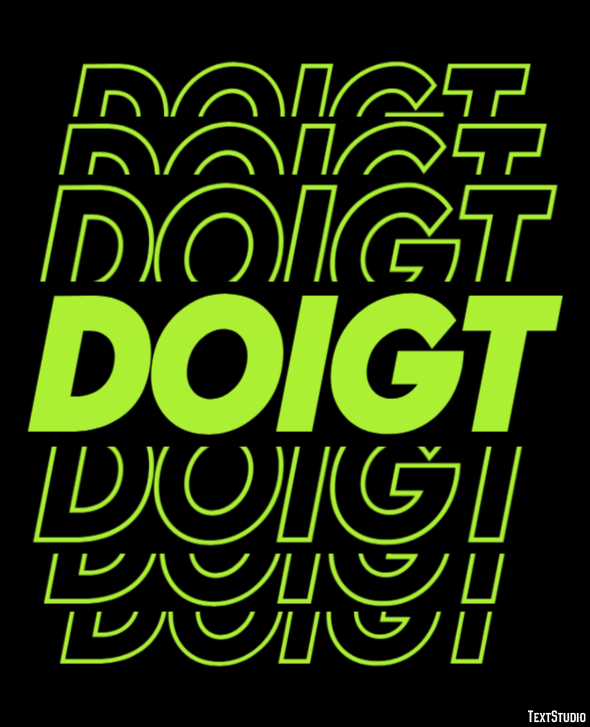 Doigt Efekt tekstowy