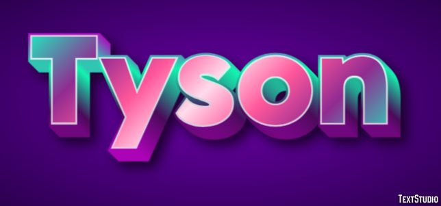 Tyson Effetto testo
