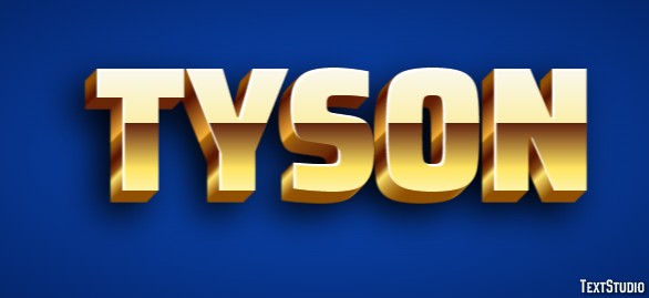 Tyson Efekt tekstowy