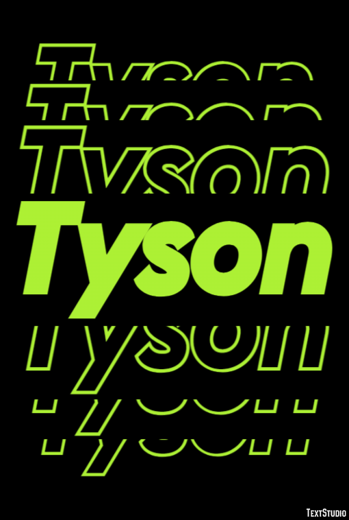 Tyson Efekt tekstowy