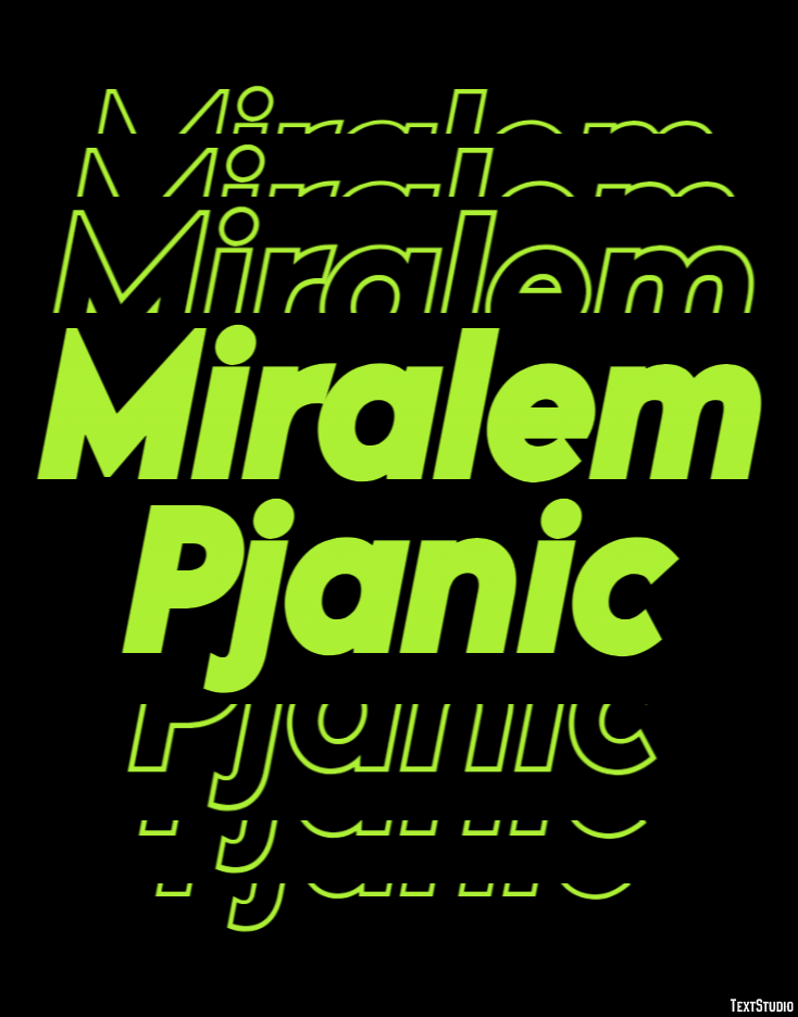 Miralem Pjanic Efecto de Texto