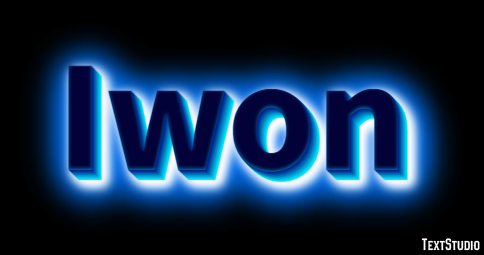 Iwon Text Effect