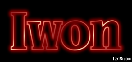 Iwon Text Effect