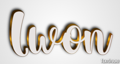 Iwon Text Effect