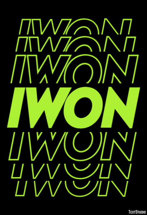 Iwon Efekt tekstowy
