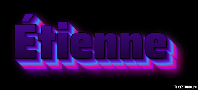 Étienne Text Effect