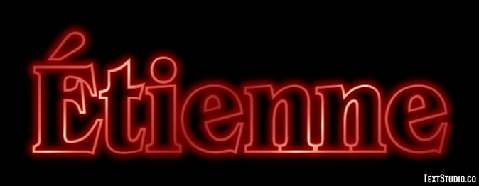 Étienne Text Effect