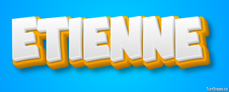 Étienne Text Effect