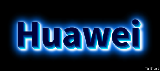 Huawei Text Effect
