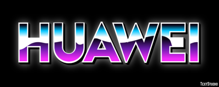 Huawei Tekst effect