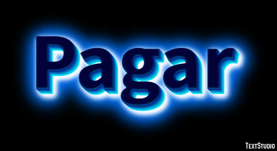 Pagar Efeito de texto