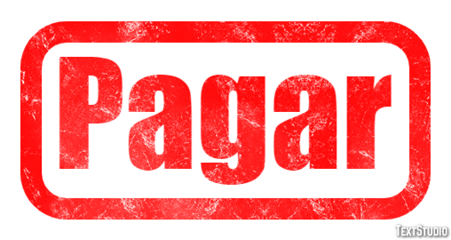 Pagar Efeito do texto