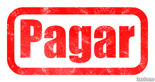 Pagar Efeito de texto